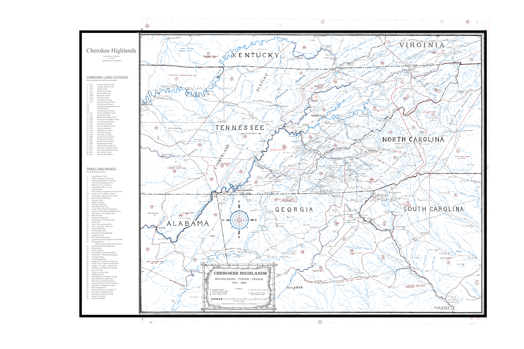 Cherokee Map